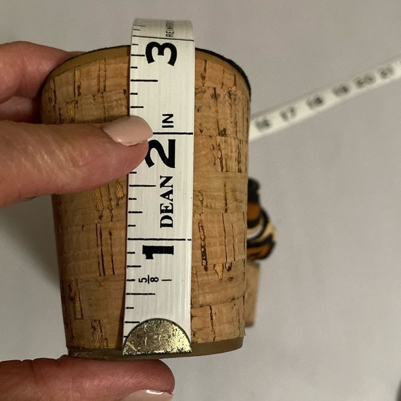 Sam Edelman RAYNERE Dyed horse Hair Wedges sandals Leopard Print cushion Size 10 - Picture 11 of 13